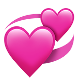 Revolving Hearts on Apple iOS 11.3