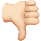 Thumbs Down: Light Skin Tone on Apple iOS 11.3