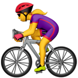 Woman Biking on Apple iOS 11.3