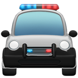 Oncoming Police Car on Apple iOS 12.1