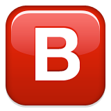 🅱️ 비형 Emoji on Apple iOS 6.0