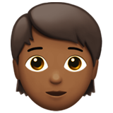 Person: Medium-Dark Skin Tone on Apple iOS 13.1