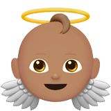 Baby Angel: Medium Skin Tone on Apple iOS 13.1