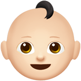 Baby: Light Skin Tone on Apple iOS 13.1