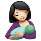 Breast-Feeding: Light Skin Tone on Apple iOS 13.1