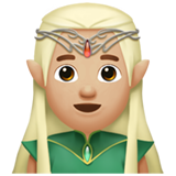 Elf: Medium-Light Skin Tone on Apple iOS 13.1