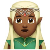 Elf: Medium-Dark Skin Tone on Apple iOS 13.1