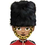 Woman Guard: Medium Skin Tone on Apple iOS 13.1