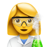 Woman Scientist on Apple iOS 13.1
