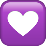 Heart Decoration on Apple iOS 13.1