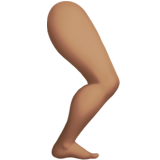 Leg: Medium Skin Tone on Apple iOS 13.1