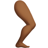 Leg: Medium-Dark Skin Tone on Apple iOS 13.1