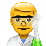 Man Scientist on Apple iOS 13.1