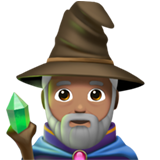 Man Mage: Medium Skin Tone on Apple iOS 13.1