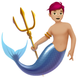 Merperson: Medium-Light Skin Tone on Apple iOS 13.1