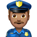 Police Officer: Medium Skin Tone on Apple iOS 13.1