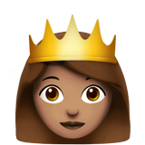Princess: Medium Skin Tone on Apple iOS 13.1