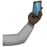 Selfie: Dark Skin Tone on Apple iOS 13.1