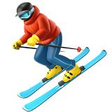 Skier on Apple iOS 13.1