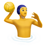 Person Playing Water Polo on Apple iOS 13.1