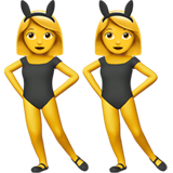 Women with Bunny Ears on Apple iOS 13.1