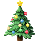 Christmas Tree on Apple iOS 13.3