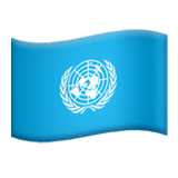 Flag: United Nations on Apple iOS 13.3