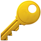 Key on Apple iOS 13.3