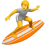 Person Surfing on Apple iOS 13.3