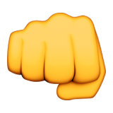 Oncoming Fist on Apple iOS 9.0
