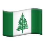Flag: Norfolk Island on Apple iOS 9.0