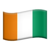 Flag: Côte d’Ivoire on Apple iOS 14.2