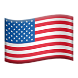 Flag: United States on Apple iOS 14.2