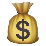 Money Bag on Apple iOS 14.2