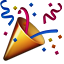 Party Popper on Apple iOS 5.0