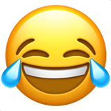 Face with Tears of Joy on Apple iOS 14.6