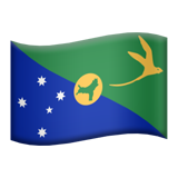 Flag: Christmas Island on Apple iOS 14.6