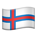 Flag: Faroe Islands on Apple iOS 14.6