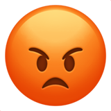 Enraged Face on Apple iOS 14.6