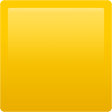 Yellow Square on Apple iOS 15.4