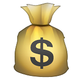 Money Bag on Apple iOS 9.1