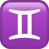 ♊ 双子座 Emoji on Apple iOS 16.4