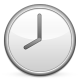 Eight O’Clock on Apple iOS 9.3