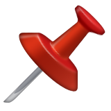 Pushpin on Apple iOS 9.3