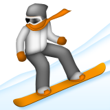 Snowboarder on Apple iOS 9.3