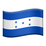 Flag: Honduras on Apple iOS 8.3