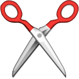 ️ Scissors Emoji on Apple iOS 10.0
