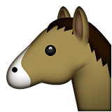 🐴 马头 Emoji On Apple Ios 100 