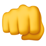 Oncoming Fist on Apple iOS 10.2