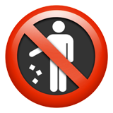No Littering on Apple iOS 10.3